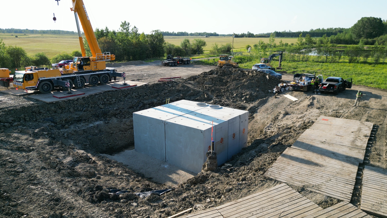 Fire Suppression Tank Project - Brazeau County