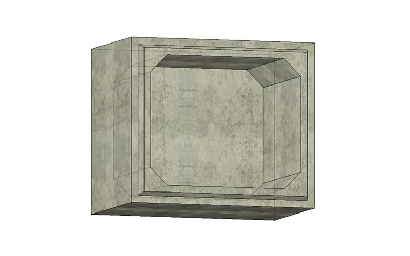 1800mmx1500mm Box Section w/ Monolithic Floor