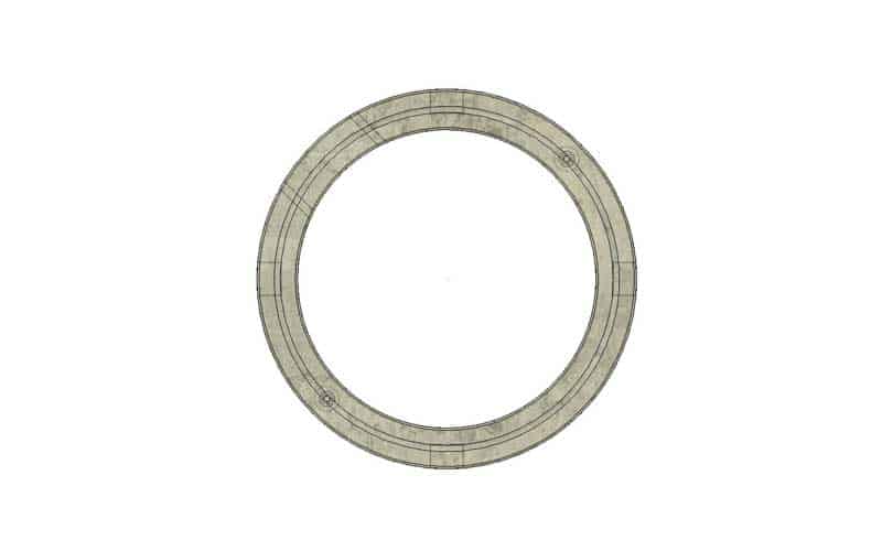 900mmx0.150m Grade Ring